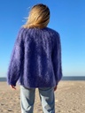 Camelia Cardigan - Uni Mauve blue