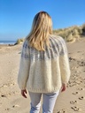 Camelia Cardigan - Ombré Cream -  Toronto grey/beige