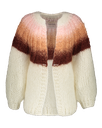 Camelia Cardigan - Ombre Cream - Pink/nude/brown