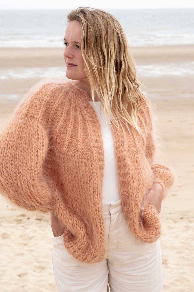 Camelia Cardigan - Uni Nude