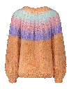 Camelia Cardigan - Ombre Nude - Aqua/pink/lilac