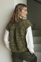 AVA VEST - PAVONE MUSTARD/ARMY GREEN