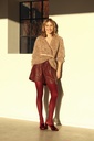 AMELIA CARDIGAN - PAVONE CAMEL/SAND