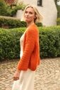 VICTOIRE CARDIGAN - TERRACOTA