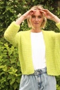 VICTOIRE CARDIGAN - PALE LEMON