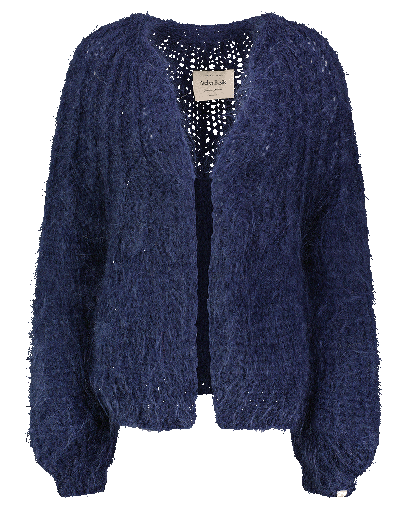 Camelia Cardigan - Uni Navy Blue