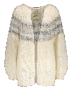 Camelia Cardigan - Ombre Cream -  Toronto grey/beige